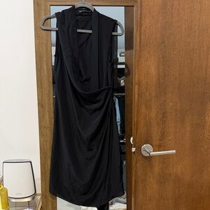 All saints silk wrap dress sz 8